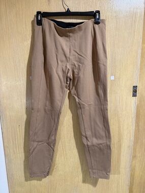 T Tahari Women's Camel/Tan Pantsuit Trousers